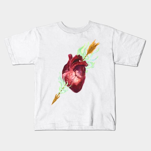 Love, or so I'm Told Kids T-Shirt by CAdamsArt